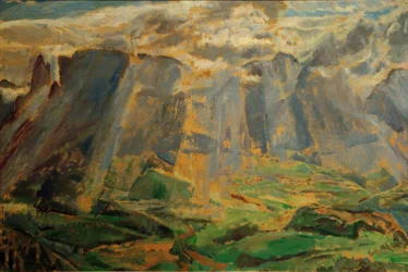 Paisaje alpino en Tirol del Sur
